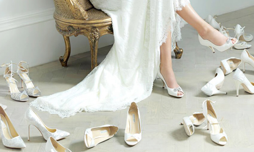 3 ideas fantásticas en zapatos para novia